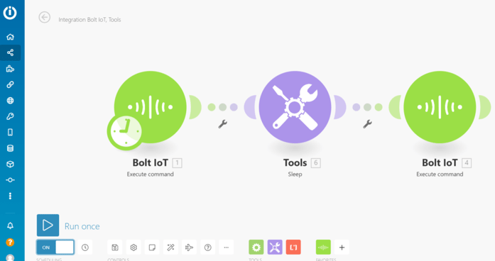 linking integromat